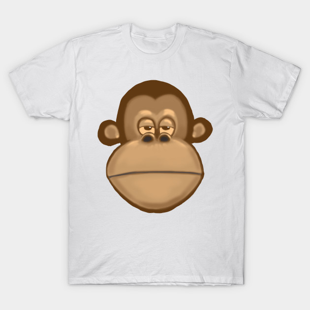 Meh Monkey T-Shirt-TOZ